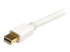 StarTech.com Câble blanc Mini DisplayPort 3 m - M/M - Angle droit