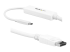 StarTech.com Câble adaptateur USB-C vers DisplayPort 4K 60 Hz de 3 m - Angle gauche