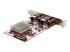 StarTech.com Carte PCIe USB 4 Ports - Top