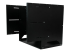 StarTech.com Rack de serveur mural 8U en acier solide avec étagère intégrée (WALLSHELF8U) - Angle droit