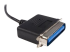 StarTech.com Câble Adaptateur de 1.80m USB vers 1 Port Parallèle pour Imprimante - Gros plan