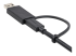 StarTech.com Câble USB-C avec Adaptateur USB-A 1m - Angle gauche