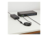 StarTech.com 16-Port Industrial USB 5Gbps Hub with Power Adapter, Metal Enclosure, Mountable, ESD Protection, Terminal Block Power, USB Charging, Dual-Host Switch - Angle gauche