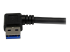 StarTech.com Câble USB 3.0 SuperSpeed A vers B coudé à angle droit de 90° 1 m - Gros plan