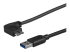 StarTech.com Câble Micro USB 3.0 slim - Angle droit