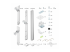 StarTech.com Six-Monitor Desk Mount w/ Crossbar, Up To 32" Screens/17.6lb kit de montage - Multi-angles