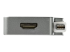 StarTech.com Adaptateur de voyage audio/vidéo 3 en 1 - Côté gauche