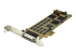 StarTech.com Carte PCI Express à 16 ports série DB9 RS232 - Angle gauche