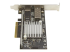 StarTech.com Carte réseau PCI Express à 1 port fibre optique 10 Gigabit Ethernet SFP+ ouvert - Côté droit