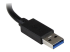 StarTech.com Hub USB 3.0 portable à 3 ports avec câble intégré - Gros plan