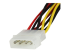 StarTech.com Câble adaptateur d'alimentation interne LP4 (4 broches) - Gros plan