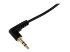 StarTech.com Câble audio slim Mini-Jack 3,5 mm vers Mini-Jack 3,5 mm coudé à angle droit de 1,8 m - Angle droit