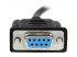 StarTech.com Câble null modem série DB9 RS232 de 1m - Front