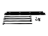 StarTech.com Hook and Loop Cable Management Panel for Racks - Front