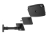 Compulocks iPad Pro 12.9" (3-6th Gen) Space Enclosure Swing Wall Mount Plus Hub boîtier - Côté gauche