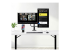 StarTech.com Desk Mount Dual Monitor Arm w/ Crossbar, Up To 27" Displays kit de montage - Front