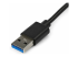 StarTech.com Adaptateur USB 3.0 vers HDMI, 4K 30Hz Ultra HD, certifié DisplayLink, convertisseur d'adaptateur d'affichage USB Type-A vers HDMI pour moniteur, vidéo externe et carte graphique, Mac et Windows - Gros plan