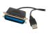 StarTech.com Câble Adaptateur de 1.80m USB vers 1 Port Parallèle pour Imprimante - Front