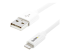 StarTech.com Câble Apple® Lightning vers USB pour iPhone, iPod, iPad 2 m Blanc - Gros plan