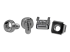 StarTech.com Paquet de 100 Vis et Ecrous Cages M6 pour Rack ou Armoire Serveur - Retour
