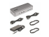 StarTech.com Docking Station KVM USB-C pour Deux PC - Angle gauche