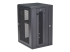 StarTech.com Armoire Réseau Murale à 4 Montants 18U avec Étagère 1U, Armoire Serveur Murale 19" à Charnières pour Équipement IT/AV/Électronique/Ordinateur, Armoire Rack Ventilée Flexible - Angle droit