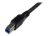 StarTech.com Câble USB 3.0 SuperSpeed A vers B coudé à angle droit de 90° 1 m - Gros plan