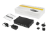 StarTech.com Switch KVM DisplayPort 4K 60 Hz à 4 ports avec hub USB 2.0 intégré - Angle droit