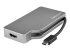 StarTech.com Adaptateur Multiport USB-C avec HDMI/VGA/Mini DisplayPort ou DVI - Angle gauche
