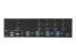 StarTech.com Switch KVM double affichage HDMI 4K 30 Hz à 4 ports avec hub USB intégré - Retour