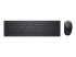 Dell Pro KM5221W - ensemble clavier et souris - Front