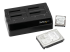 StarTech.com Dock pour Disques Durs 4 Baies USB 3.0 à 2,5/3,5" SATA III - Angle gauche