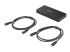 StarTech.com Switch KVM USB-C 2 Ports - Angle droit