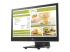 HP L7014 Retail Monitor - Angle droit