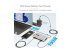 StarTech.com Adaptateur Multiport USB-C 6 en 1 - Angle droit