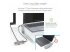 StarTech.com USB-C Multiport Adapter, 4K 60Hz HDMI, HDR, 3-Port USB Hub, 100W Power Delivery Pass-Through, USB Type C Mini Docking Station, Certified Works with Chromebook - Angle gauche