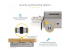 StarTech.com Docking Station KVM USB-C pour Deux PC - Multi-angles