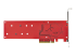StarTech.com Adaptateur PCIe M.2 - Dessous