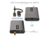 StarTech.com Adaptateur USB-C vers Double HDMI - Multi-angles