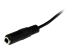 StarTech.com Câble Jack 3,5mm Mâle / Femelle - Gros plan