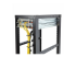 StarTech.com Anneau Métallique Gestion de Câbles Vertical pour Racks de Serveur 1U - Angle droit