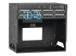 StarTech.com Rack de serveur mural 8U en acier solide avec étagère intégrée (WALLSHELF8U) - Angle gauche