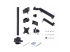 StarTech.com Triple Monitor Desk Mount For Up To Three 27in Screens, VESA 75x75/100x100, Tool-Less Arm Adjustments, C-Clamp/Grommet Mount, Spring-Assisted Arms kit de montage - Front