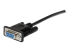 StarTech.com Cable serie DB9 RS232 noir en liaison directe 1 m - Gros plan