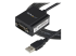 StarTech.com Câble adaptateur de 1,80 m USB vers série DB9 RS232 - Gros plan