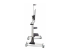 StarTech.com Rolling TV Cart/Stand On Wheels, Up to 100inch/220lb Screens chariot - Côté gauche