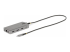 StarTech.com Adaptateur USB-C Triple Écrans Multiport, HDMI/DP, Hub USB - Angle gauche