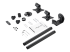 StarTech.com Support de bureau vertical pour deux écrans VESA jusqu'à 27" kit de montage - Front