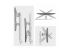 StarTech.com Six-Monitor Desk Mount w/ Crossbar, Up To 32" Screens/17.6lb kit de montage - Multi-angles