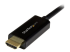 StarTech.com Câble adaptateur DisplayPort vers HDMI de 2 m - Angle droit